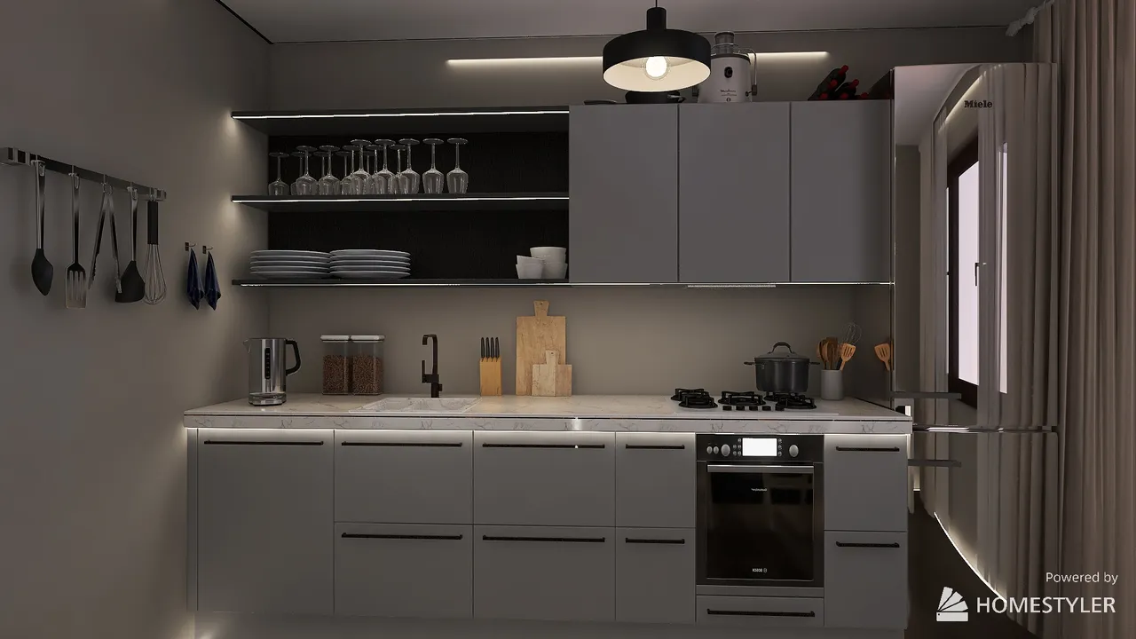 Kitchen 3d design renderings