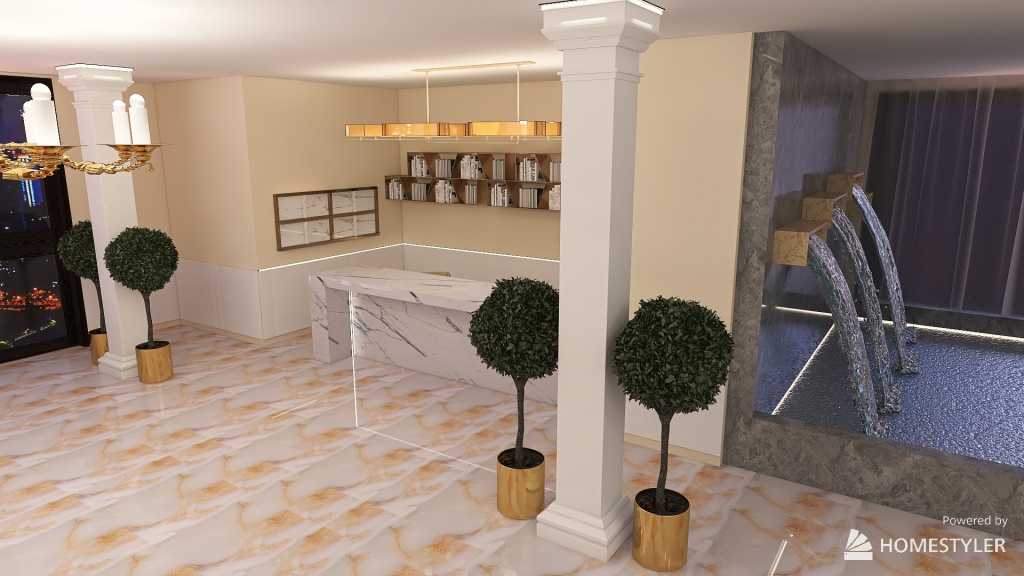 Peeps Hotel D. 3d design renderings