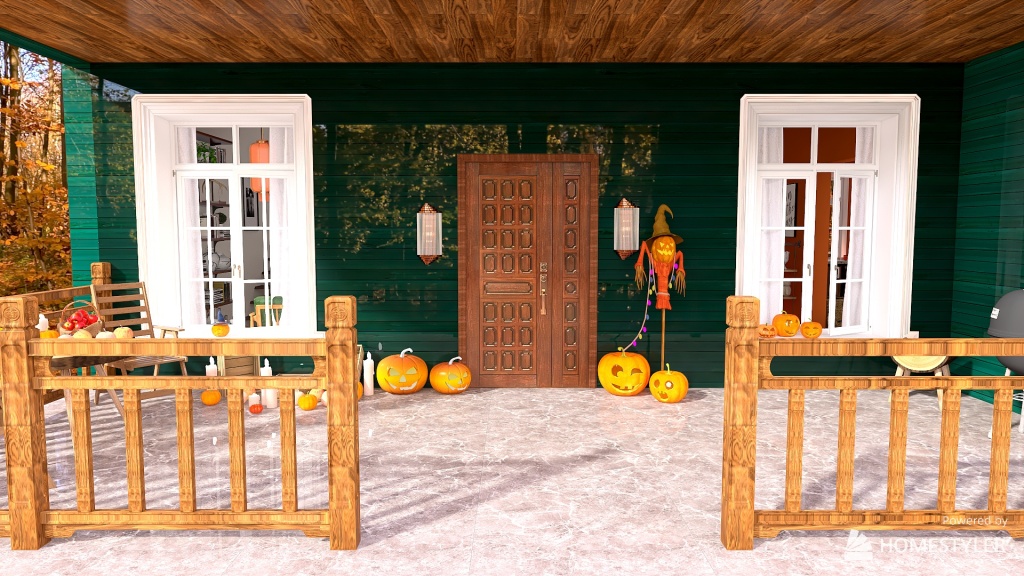 Autumn House 3d design renderings