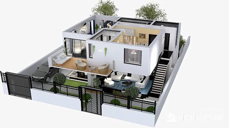 Ricci home 3d design renderings