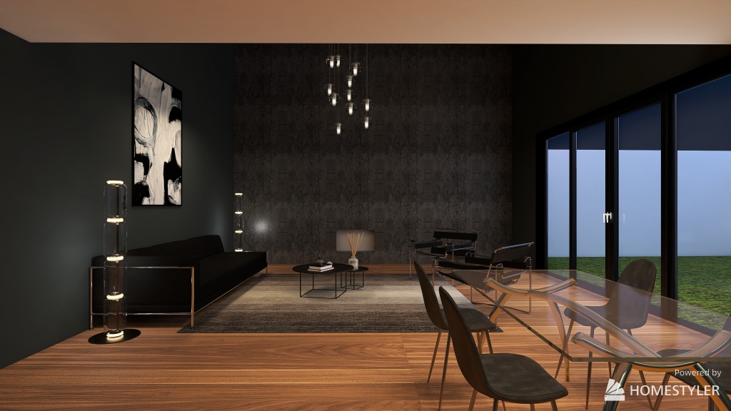 Casa Iluminación 3d design renderings