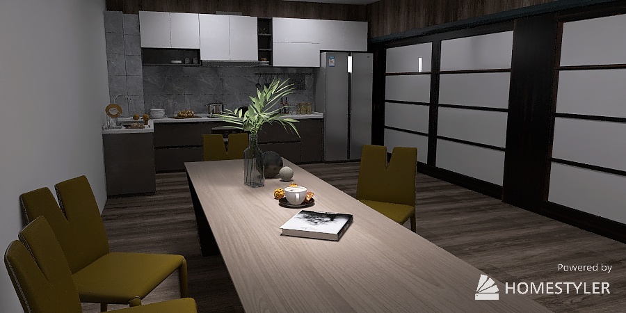 Minimalist Small Home 3d design renderings