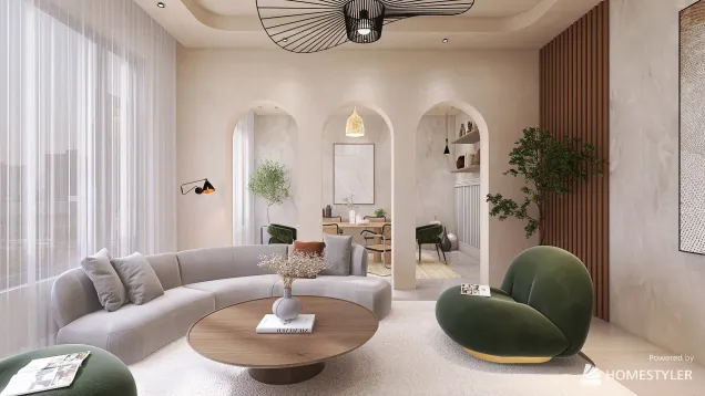 Scandinavian Design- Living & Dining Room
