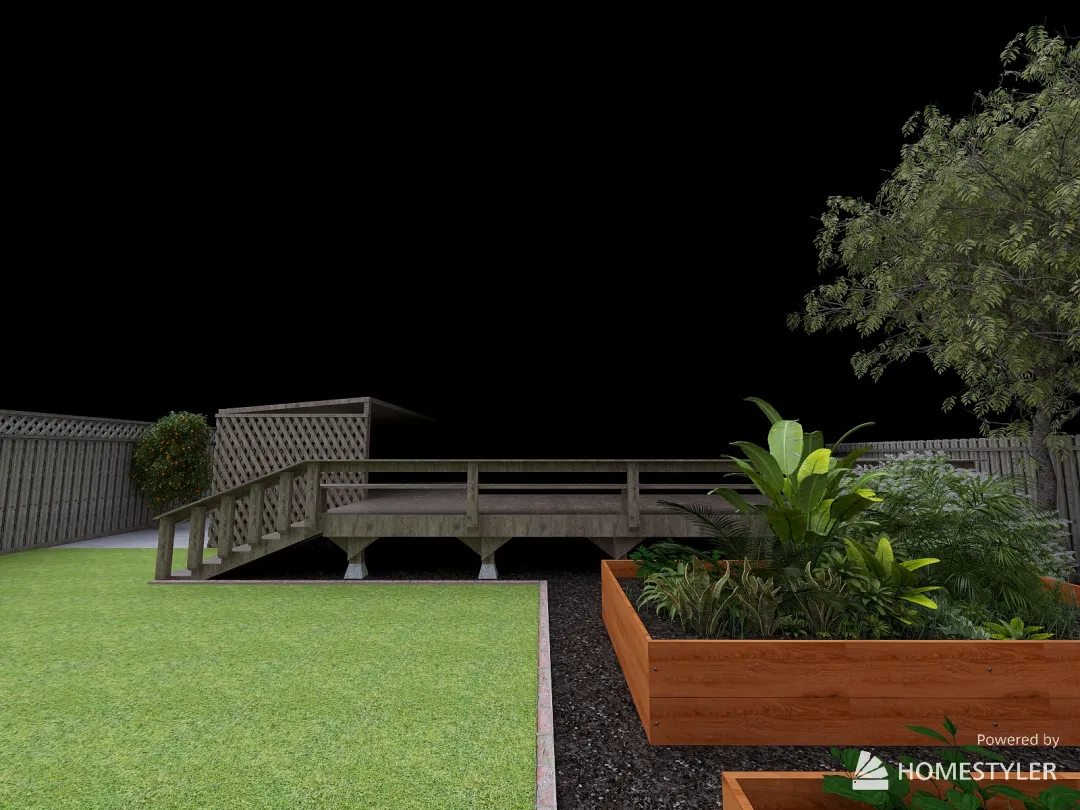 Copy of New yard revision 9 3d design renderings