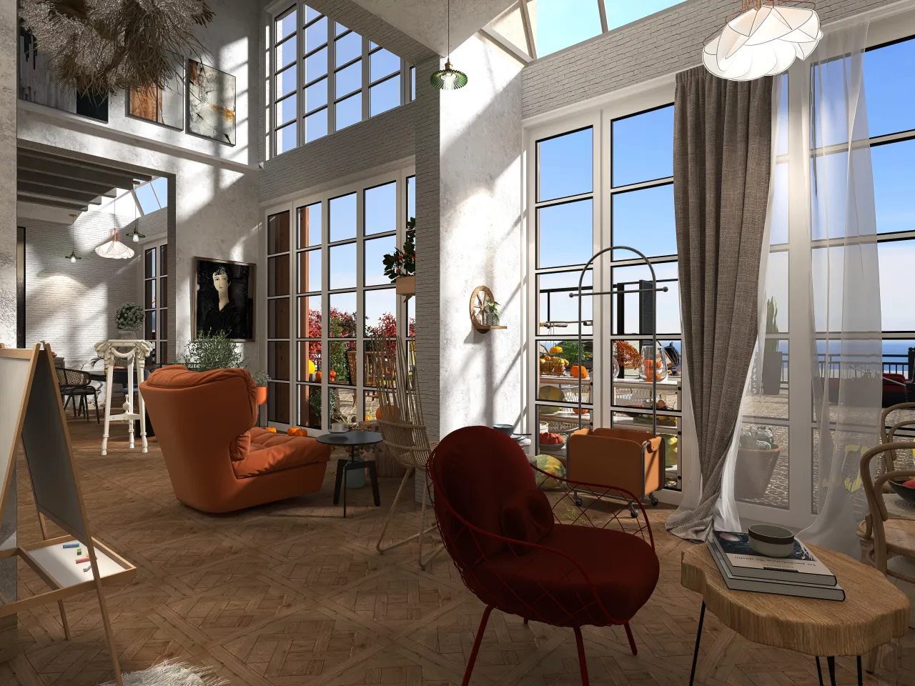 LivingRoom 3d design renderings