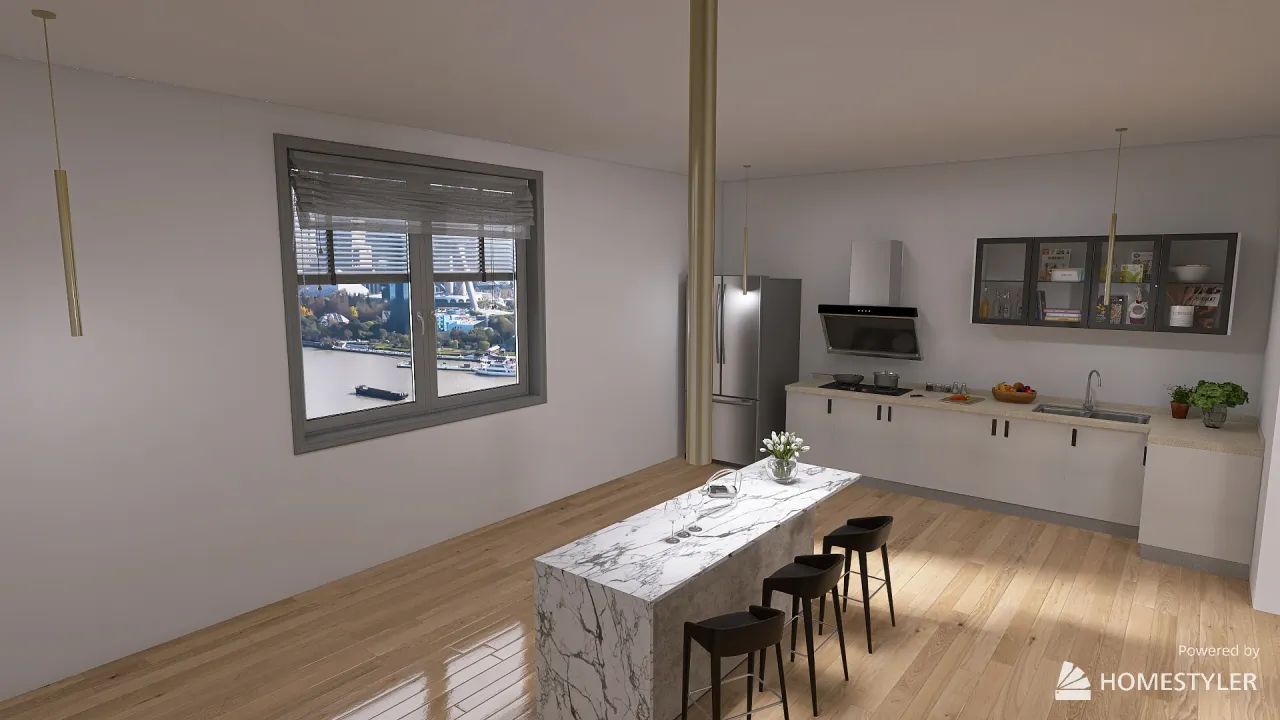 Kitchen 3d design renderings