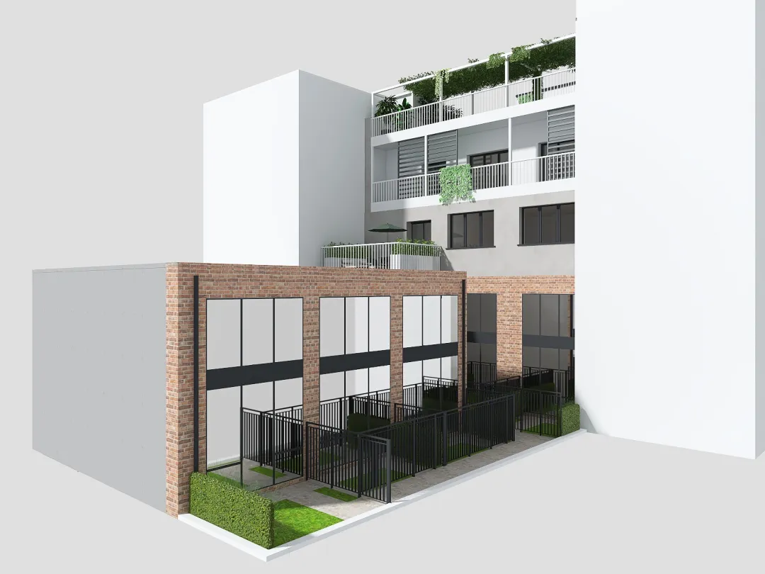 Architetture urbane comm.1 3d design renderings