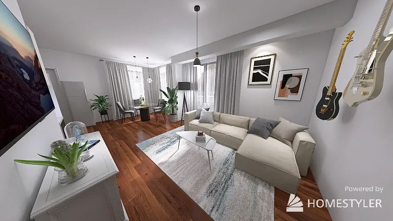 Sofia Apartment - Ekzarh Yosiv 3d design renderings