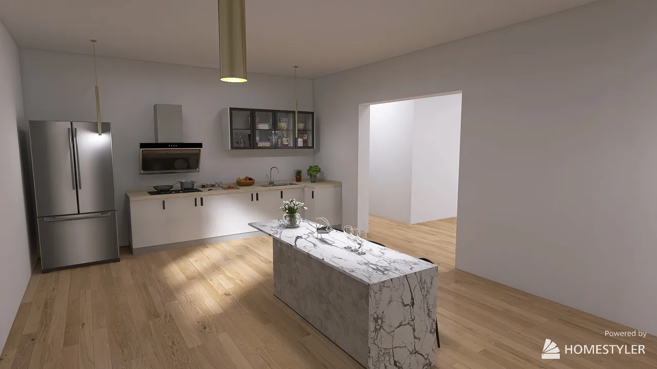 Kitchen 3d design renderings