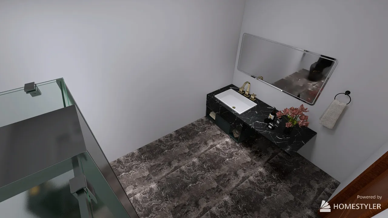 Bathroom 3d design renderings