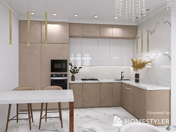 Professional interior design created with Homestyler 3D design software