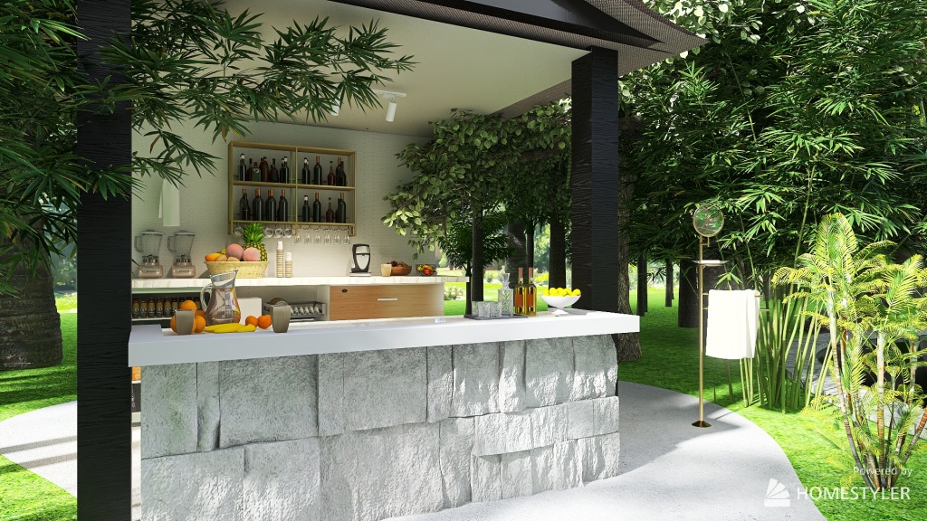 Hotel Gardenia 3d design renderings