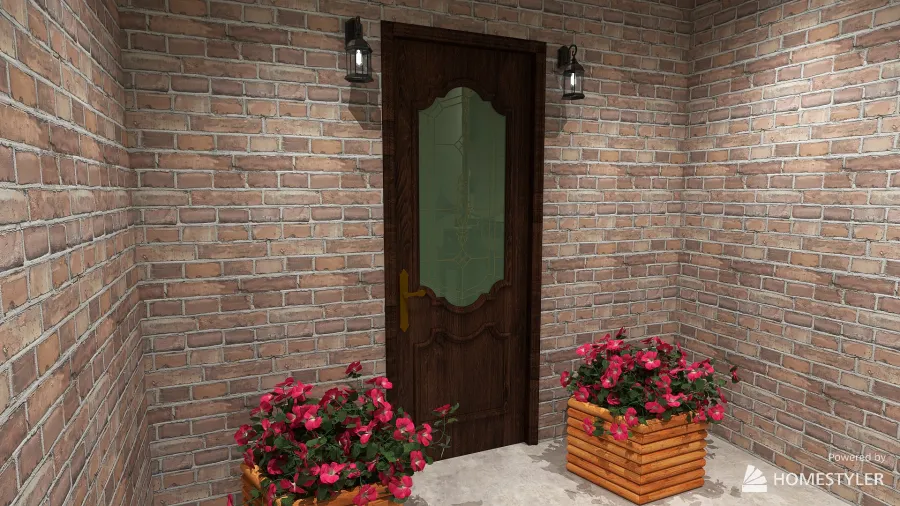 Entry Porch 3d design renderings