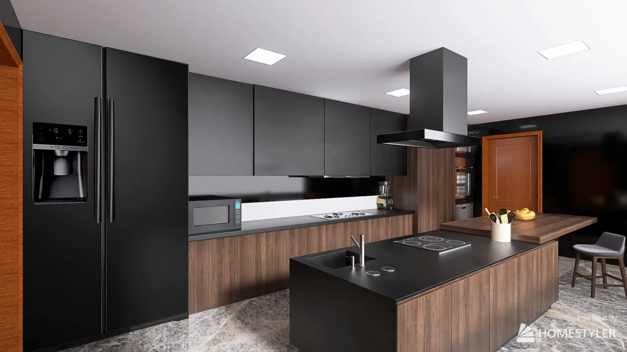 KITCHEN 3d design renderings