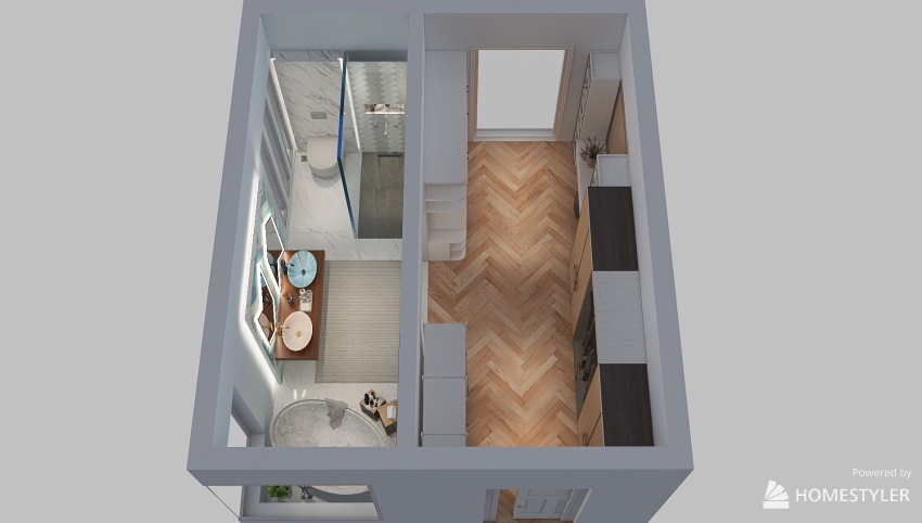 Master Dressing And Bathroom 3d design picture 32.82