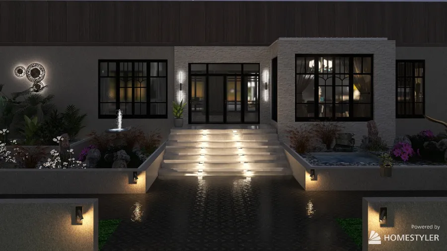 The Garden 3d design renderings