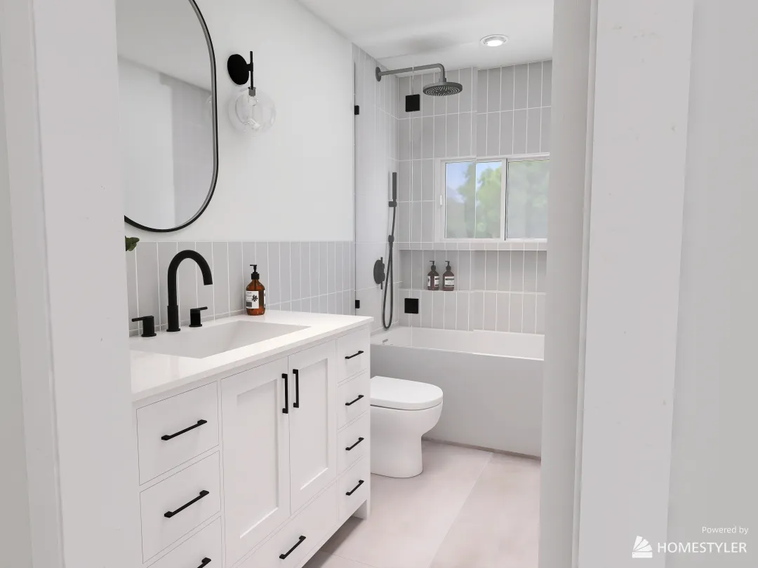8th bathrom 3d design renderings