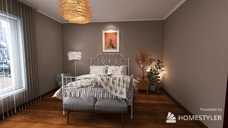 Colorful apartment 3d design renderings