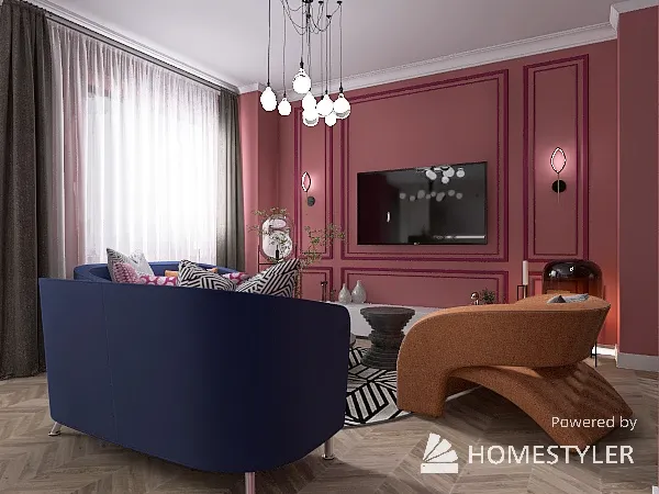 Zivert apartament 3d design renderings