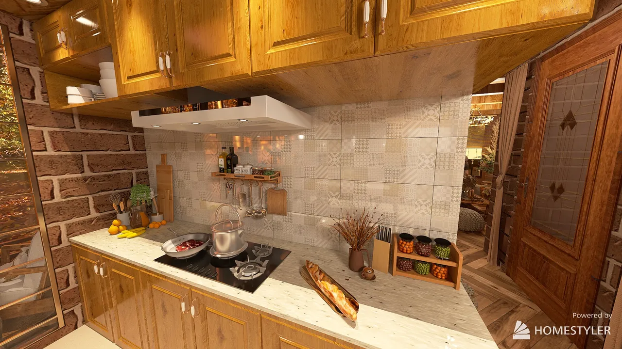 Kitchen 3d design renderings