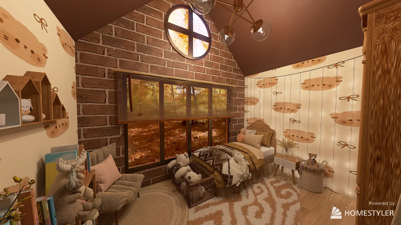 KidsRoom 3d design renderings