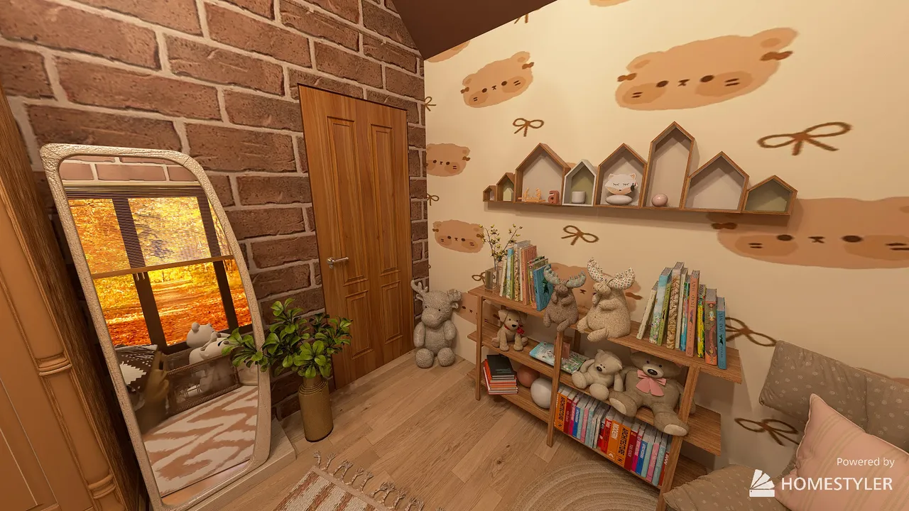 KidsRoom 3d design renderings