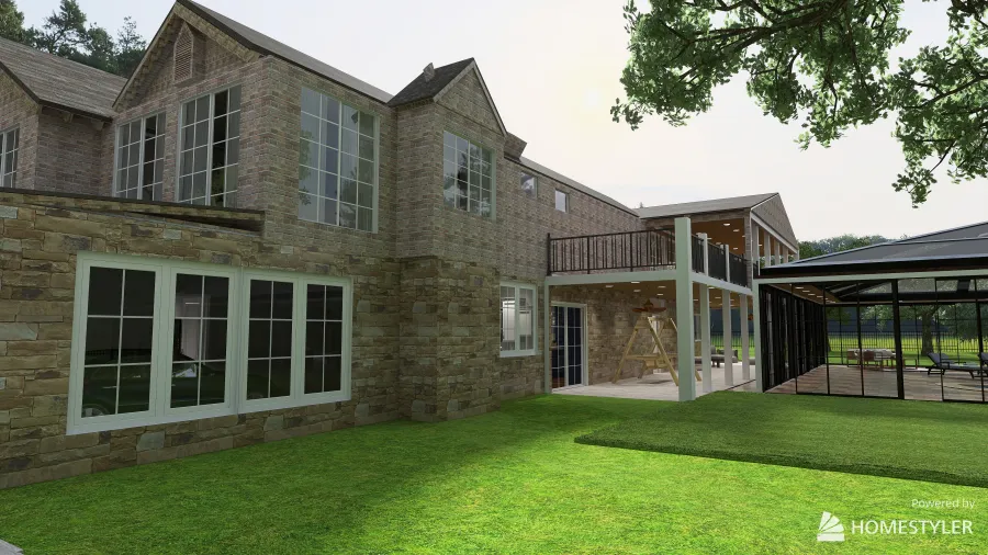 Highland Luxury Home 3d design renderings