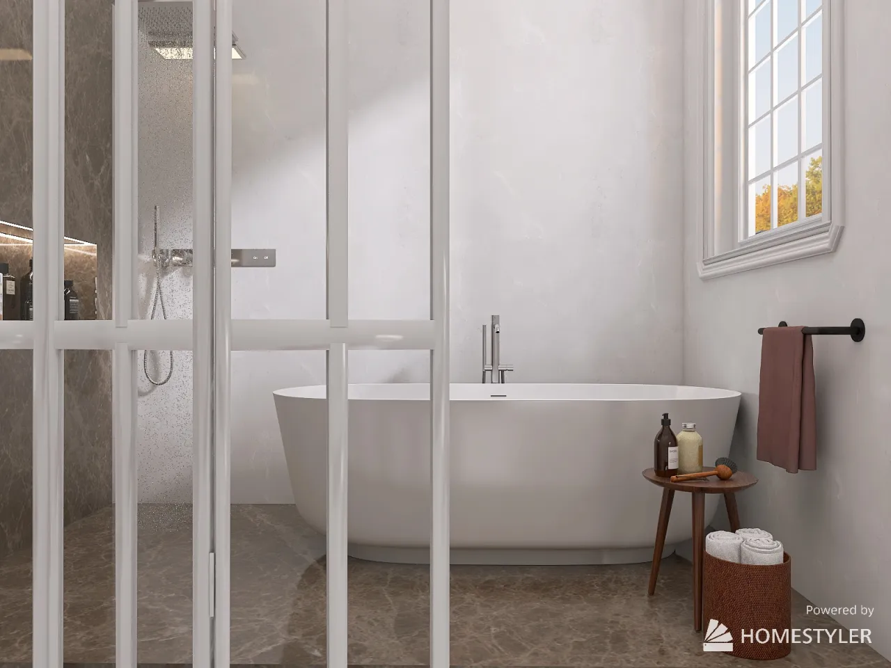 Bathroom 3d design renderings