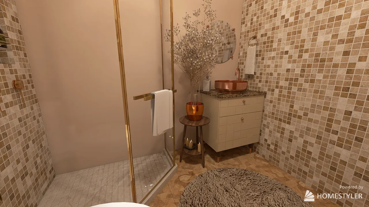 Bathroom 3d design renderings