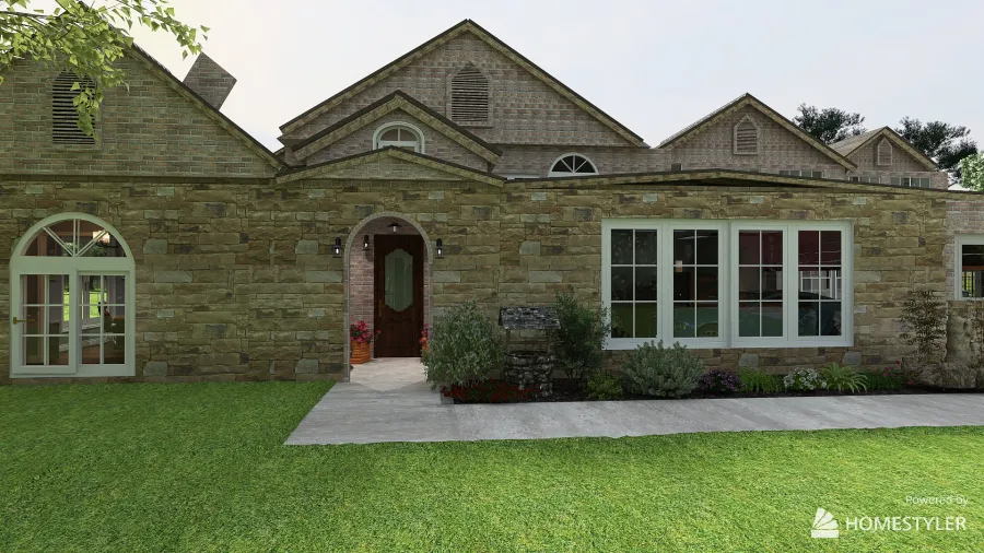 Highland Luxury Home 3d design renderings