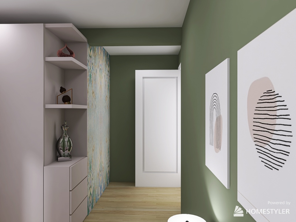 Dormitor Alina Floresti 3d design renderings