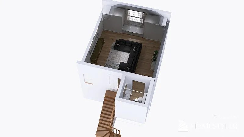 attic space 3d design renderings