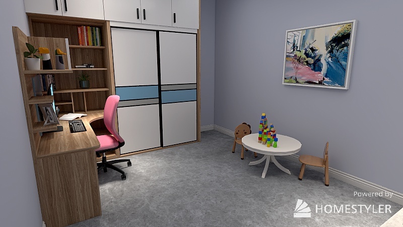 Office 4 3d design renderings