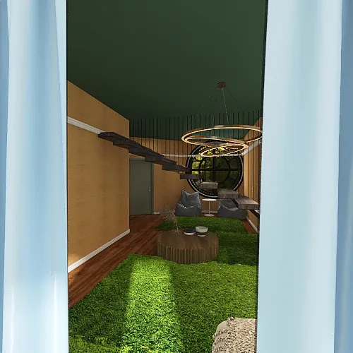 Mini Forest Apartment 3d design renderings