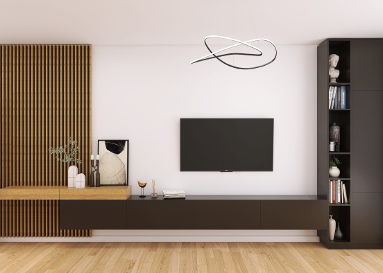 Living Room _Tudor Family Design Rendering