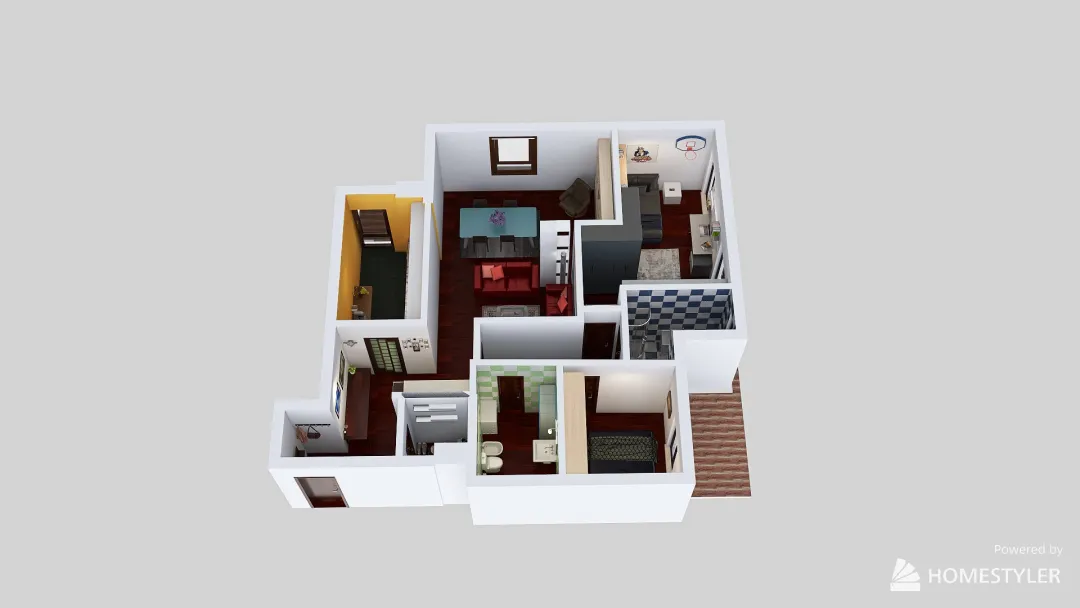 Copy of Bagio's house 3d design renderings