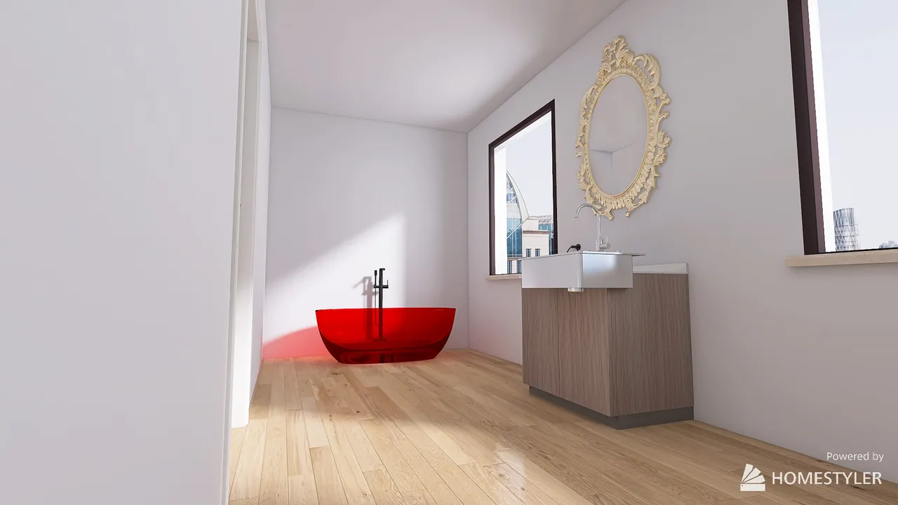 MasterBathroom 3d design renderings