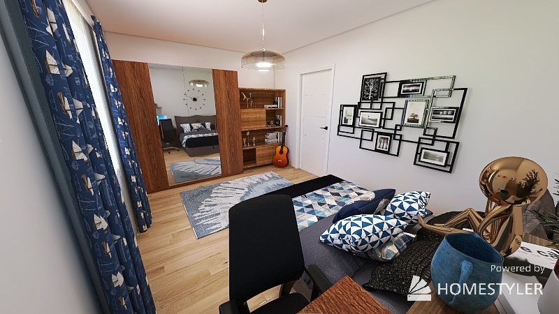 Yatak Odası 2 3d design renderings