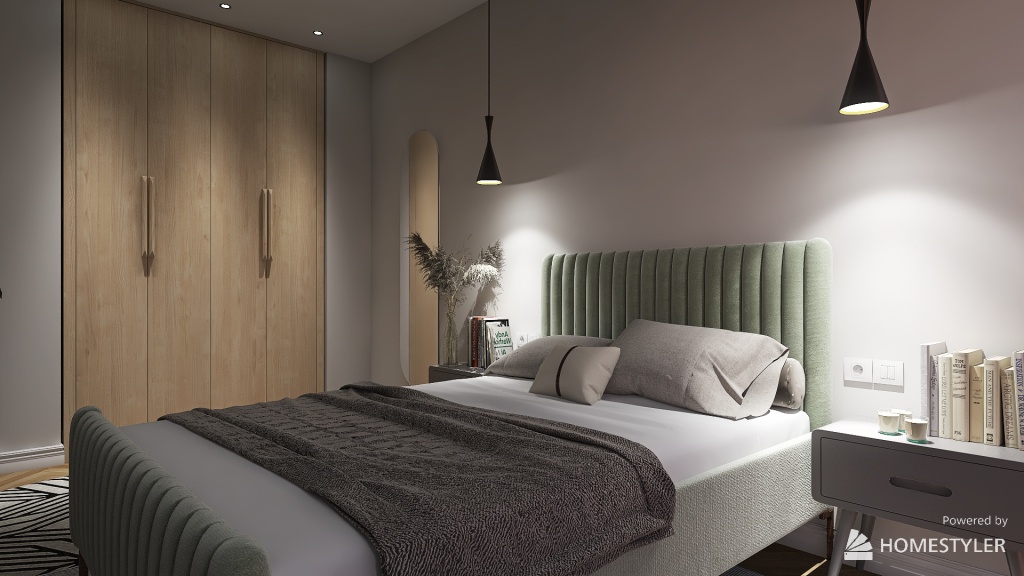 Chilly bedroom 3d design renderings