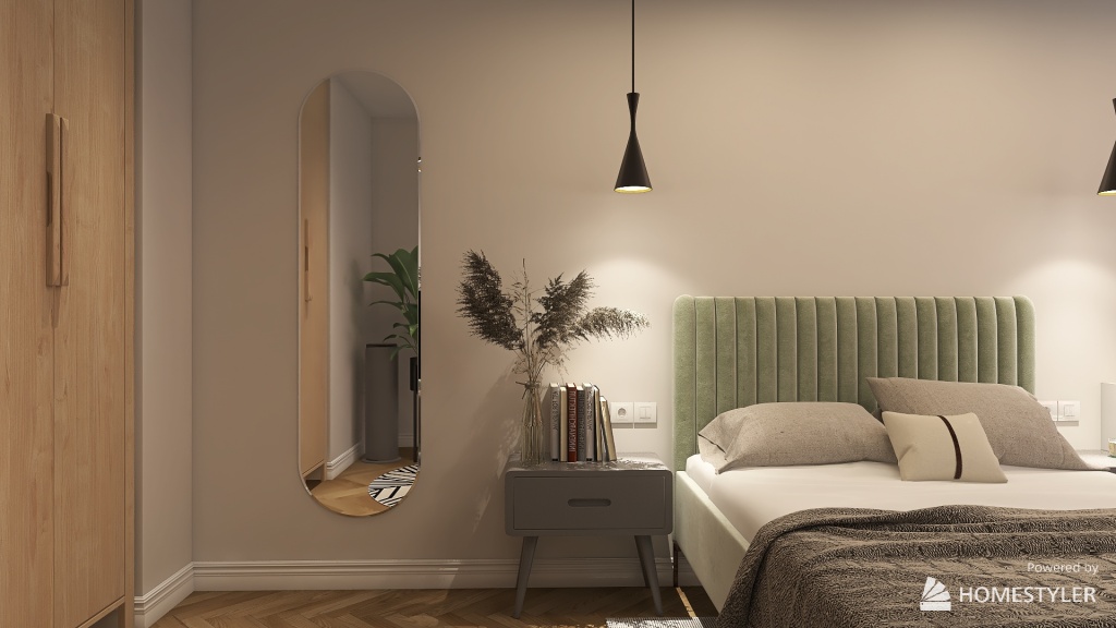 Chilly bedroom 3d design renderings