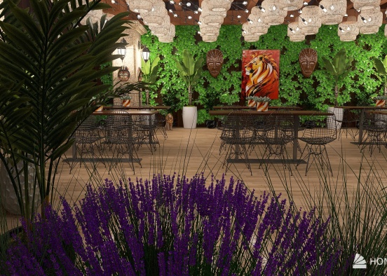 African Evening with the Fairies Design Rendering