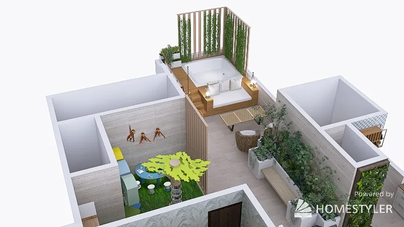 Copy of PLANTA DISEÑO VI 3d design renderings