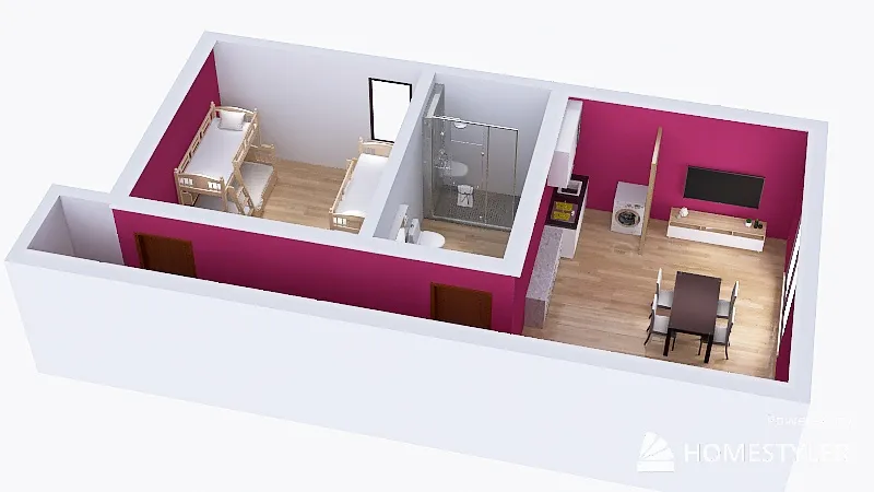 Copy of 【System Auto-save】apartamento 3d design renderings