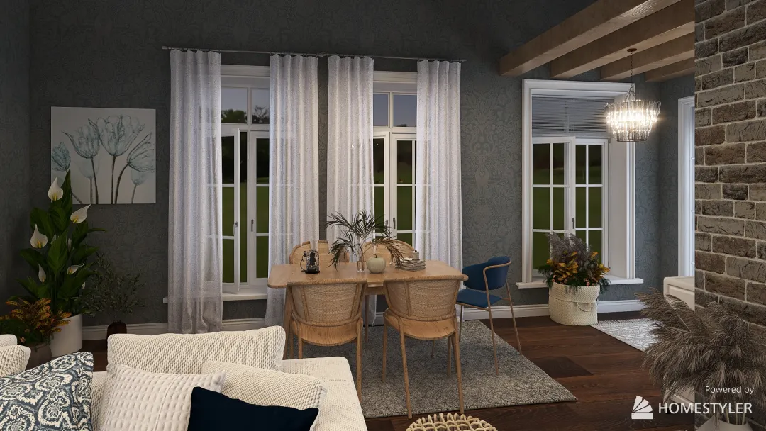My cozy home 3d design renderings