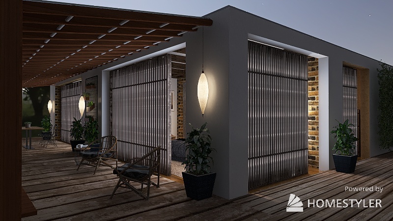 petite maison dans la lagune 3d design renderings