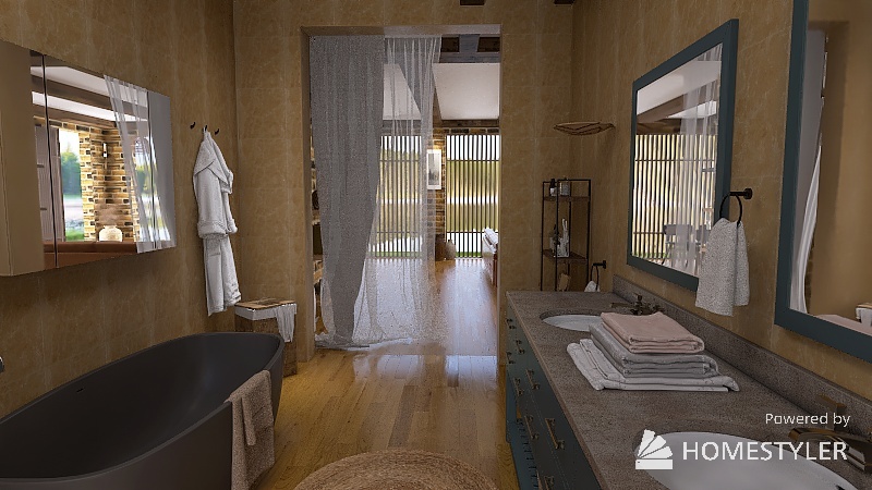 petite maison dans la lagune 3d design renderings