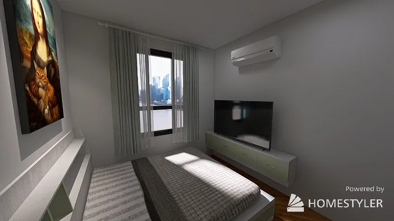 MasterBedroom 3d design renderings