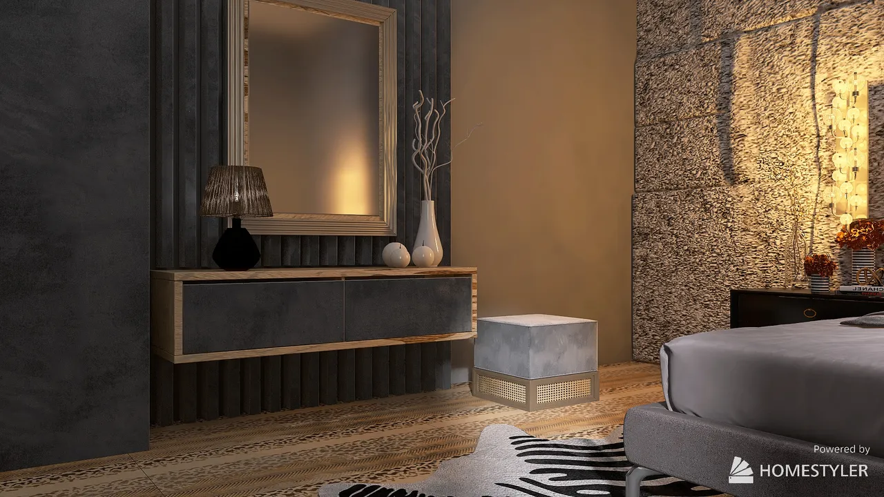 MasterBedroom 3d design renderings