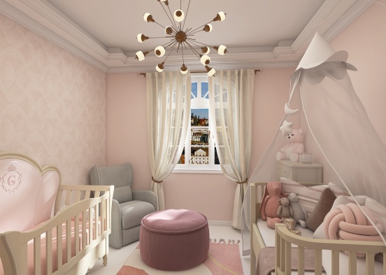Baby Pink Design Rendering