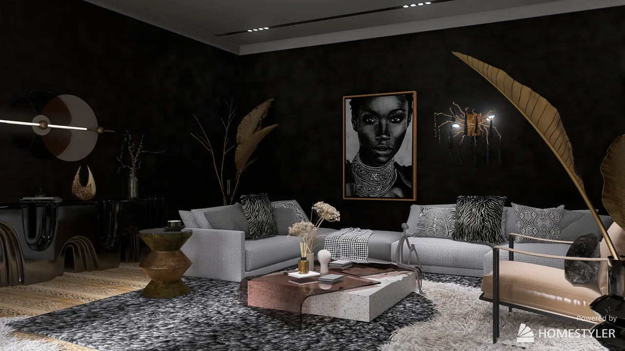 LivingRoom 3d design renderings